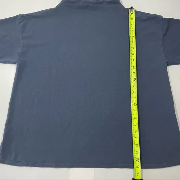 Eileen Fisher Women’s Mock Neck Short Sleeve T-Shirt - Picture 3 of 6